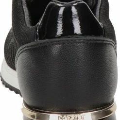 Mexx Dames Sneaker Gitte Glitter Zwart -Dames-schoenen Winkel 539x840
