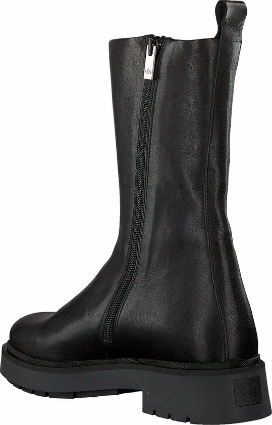 VIA VAI Alexis Ziva Enkellaarsjes Dames - Zwart - Maat 41 14 VIA VAI Alexis Ziva Enkellaarsjes Dames - Zwart - Maat 41 - Afbeelding 12