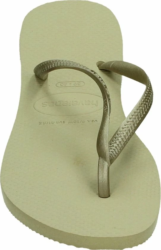 Havaianas Slim Dames Slippers - Sand Grey/Light Golden - Maat 39/40 7 Havaianas Slim Dames Slippers - Sand Grey/Light Golden - Maat 39/40 - Afbeelding 5