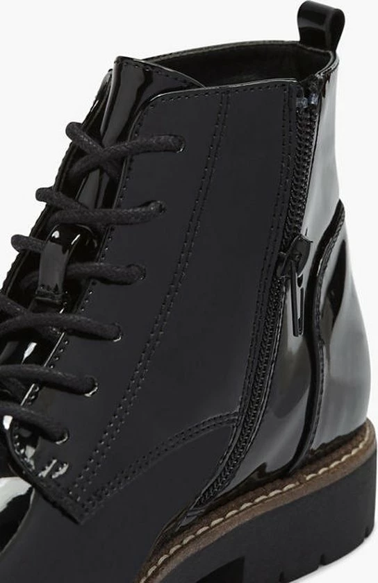 Graceland Zwarte Veterboot Lak - Maat 38 6 Graceland Zwarte Veterboot Lak - Maat 38 - Afbeelding 4