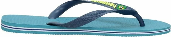 Havaianas Brasil Logo Unisex Slippers - Nautical Blue - Maat 41/42 3 Havaianas Brasil Logo Unisex Slippers - Nautical Blue - Maat 41/42