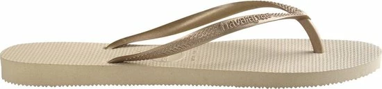 Havaianas Slim Dames Slippers - Sand Grey/Light Golden - Maat 39/40 5 Havaianas Slim Dames Slippers - Sand Grey/Light Golden - Maat 39/40 - Afbeelding 3