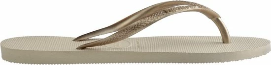 Havaianas Slim Dames Slippers - Sand Grey/Light Golden - Maat 39/40 19 Havaianas Slim Dames Slippers - Sand Grey/Light Golden - Maat 39/40 - Afbeelding 17