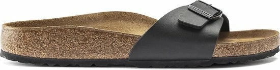 Birkenstock Madrid Dames Slippers Small Fit - Black - Maat 41 15 Birkenstock Madrid Dames Slippers Small Fit - Black - Maat 41 - Afbeelding 13