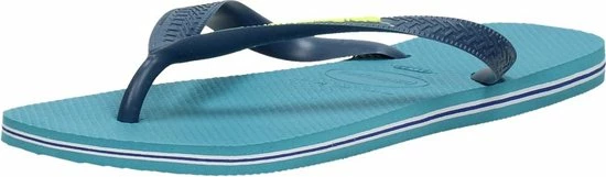 Havaianas Brasil Logo Unisex Slippers - Nautical Blue - Maat 41/42 14 Havaianas Brasil Logo Unisex Slippers - Nautical Blue - Maat 41/42 - Afbeelding 12