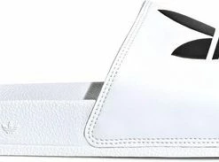 Adidas Slippers - Maat 43 - Unisex - Wit/zwart