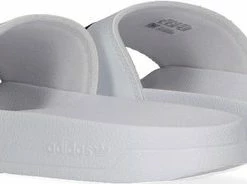 Adidas Slippers - Maat 43 - Unisex - Wit/zwart -Dames-schoenen Winkel 550x184 2