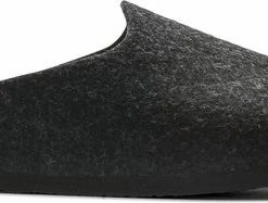 Birkenstock Amsterdam Anthracite Narrow VEG Felt Wooly Home Unisex Pantoffels - Antraciet - Maat 38 24 Birkenstock Amsterdam Anthracite Narrow VEG Felt Wooly Home Unisex Pantoffels - Antraciet - Maat 38 -Dames-schoenen Winkel 550x187