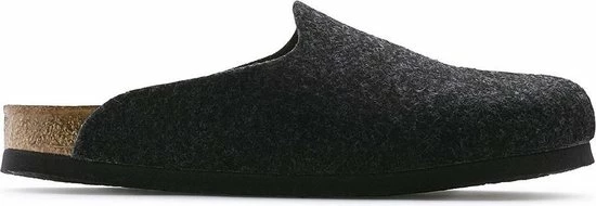 Birkenstock Amsterdam Anthracite Narrow VEG Felt Wooly Home Unisex Pantoffels - Antraciet - Maat 38 14 Birkenstock Amsterdam Anthracite Narrow VEG Felt Wooly Home Unisex Pantoffels - Antraciet - Maat 38 - Afbeelding 12