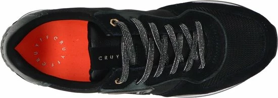 Cruyff Parkrunner Lux Lage Sneakers - Leren Sneaker - Dames - Zwart - Maat 40 11 Cruyff Parkrunner Lux Lage Sneakers - Leren Sneaker - Dames - Zwart - Maat 40 - Afbeelding 9