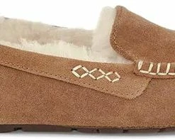 UGG Sloffen - Maat 41 - Vrouwen - Bruin/wit