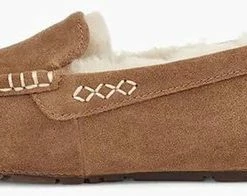 UGG Sloffen - Maat 41 - Vrouwen - Bruin/wit -Dames-schoenen Winkel 550x196 5