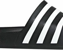 Adidas Slippers Adilette - UK 11 (maat 46) - Zwart/wit 10 Adidas Slippers Adilette - UK 11 (maat 46) - Zwart/wit -Dames-schoenen Winkel 550x197 8