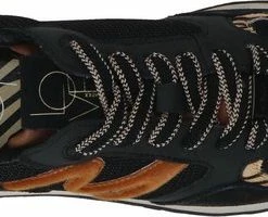 Mexx Dames Sneaker Juju Zwart/ Cognac -Dames-schoenen Winkel 550x200 10