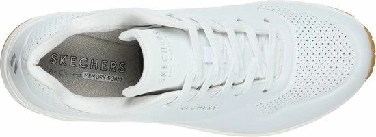 Skechers Uno Stand On Air Dames Sneakers - White - Maat 39 7 Skechers Uno Stand On Air Dames Sneakers - White - Maat 39 - Afbeelding 5