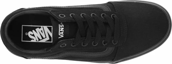 Vans Ward Platform Dames Sneakers - (Canvas) Black/Black - Maat 41 10 Vans Ward Platform Dames Sneakers - (Canvas) Black/Black - Maat 41 - Afbeelding 8