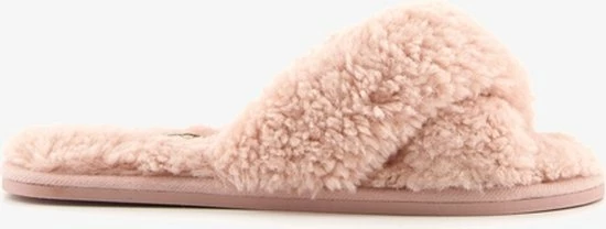 Thu!s Dames Teddy Pantoffels - Roze - Maat 36/37 - Sloffen 7 Thu!s Dames Teddy Pantoffels - Roze - Maat 36/37 - Sloffen - Afbeelding 5