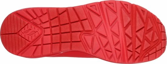 Skechers Uno Stand On Air Dames Sneakers - Rood - Maat 38 5 Skechers Uno Stand On Air Dames Sneakers - Rood - Maat 38 - Afbeelding 3