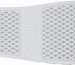 Adidas Slippers - Maat 40.5 - Unisex - Wit/Zilver -Dames-schoenen Winkel 550x212