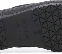 Rohde Vrouwen Canvas Harde Zool Pantoffels / Open Sloffen - 2291 - Zwart - Maat 40 12 Rohde Vrouwen Canvas Harde Zool Pantoffels / Open Sloffen - 2291 - Zwart - Maat 40 -Dames-schoenen Winkel 550x214 6