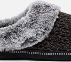 Skechers COZY CAMPFIRE - COZY TIMES Dames Pantoffels - Zwart - Maat 41 22 Skechers COZY CAMPFIRE - COZY TIMES Dames Pantoffels - Zwart - Maat 41 -Dames-schoenen Winkel 550x215