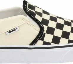 Vans Asher Checkerboard Dames Sneakers - Black/White - Maat 39 -Dames-schoenen Winkel 550x217 7