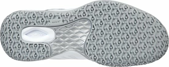 K-Swiss Ks Tfw Aero Court Omni Tennisschoenen Dames - White/High-Rise/Silver 5 K-Swiss Ks Tfw Aero Court Omni Tennisschoenen Dames - White/High-Rise/Silver - Afbeelding 3