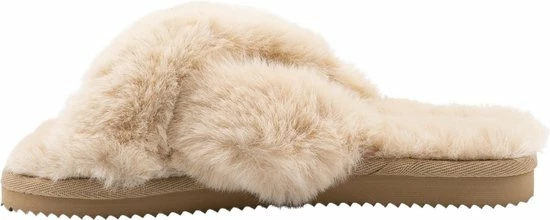 Michael Kors Lala Dames Pantoffels - Camel - Maat 37 5 Michael Kors Lala Dames Pantoffels - Camel - Maat 37 - Afbeelding 3