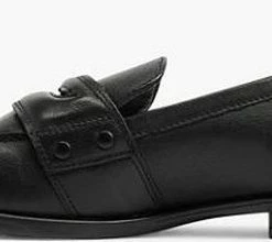 5th Avenue Zwarte Leren Loafer - Maat 39 -Dames-schoenen Winkel 550x220 26