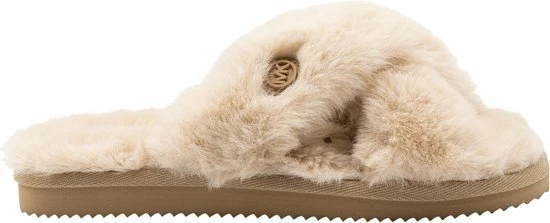 Michael Kors Lala Dames Pantoffels - Camel - Maat 37 3 Michael Kors Lala Dames Pantoffels - Camel - Maat 37