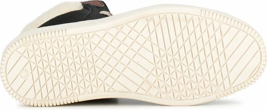 Ps Poelman ESQUIMO Dames Hoge Sneakers Teddy - Zwart Multi - Maat 39 6 Ps Poelman ESQUIMO Dames Hoge Sneakers Teddy - Zwart Multi - Maat 39 - Afbeelding 4