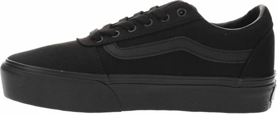 Vans Ward Platform Dames Sneakers - (Canvas) Black/Black - Maat 41 20 Vans Ward Platform Dames Sneakers - (Canvas) Black/Black - Maat 41 - Afbeelding 18