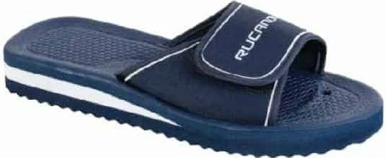 Rucanor Bad - Slippers - Unisex - Maat 46 - Navy/Wit 3 Rucanor Bad - Slippers - Unisex - Maat 46 - Navy/Wit