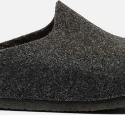 Birkenstock Amsterdam Anthracite Narrow VEG Felt Wooly Home Unisex Pantoffels - Antraciet - Maat 39 -Dames-schoenen Winkel 550x227 4