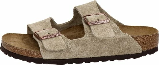 Birkenstock Arizona SFB VL Narrow Dames Slippers - Taupe - Maat 40 16 Birkenstock Arizona SFB VL Narrow Dames Slippers - Taupe - Maat 40 - Afbeelding 14