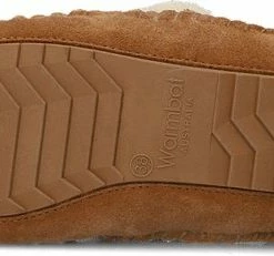 Warmbat Barrine Suede Dames Pantoffels - Cognac - Maat 39 -Dames-schoenen Winkel 550x231 11