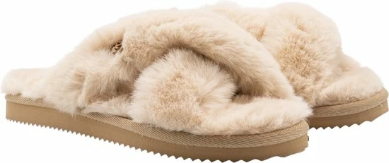 Michael Kors Lala Dames Pantoffels - Camel - Maat 37 13 Michael Kors Lala Dames Pantoffels - Camel - Maat 37 - Afbeelding 11