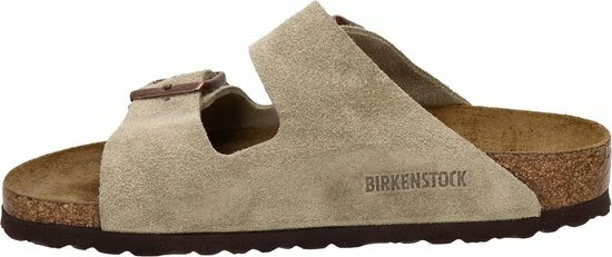 Birkenstock Arizona SFB VL Narrow Dames Slippers - Taupe - Maat 40 6 Birkenstock Arizona SFB VL Narrow Dames Slippers - Taupe - Maat 40 - Afbeelding 4