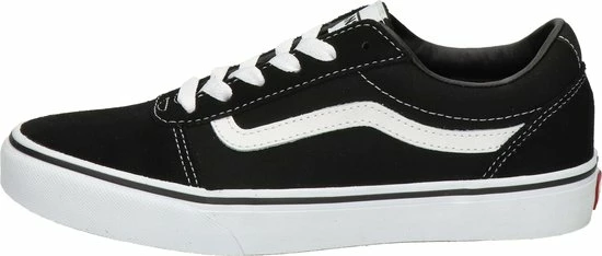 Vans Ward Suede/Canvas Dames Sneakers - Black/White - Maat 37 10 Vans Ward Suede/Canvas Dames Sneakers - Black/White - Maat 37 - Afbeelding 8