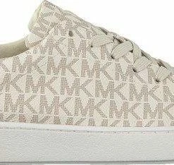Michael Kors Keaton Lace Up Dames Sneakers - Vanille - Maat 39 -Dames-schoenen Winkel 550x234 9