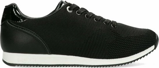 Mexx Sneaker Cato Zwart Met Witte Zool - Dames - Maat 39 4 Mexx Sneaker Cato Zwart Met Witte Zool - Dames - Maat 39 - Afbeelding 2
