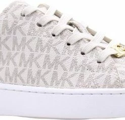 Michael Kors Keaton Lace Up Dames Sneakers - Vanille - Maat 39 -Dames-schoenen Winkel 550x237 11