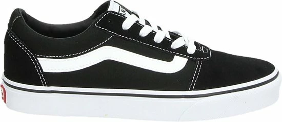Vans Ward Suede/Canvas Dames Sneakers - Black/White - Maat 37 20 Vans Ward Suede/Canvas Dames Sneakers - Black/White - Maat 37 - Afbeelding 18
