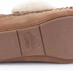 Warmbat Barrine Suede Dames Pantoffels - Cognac - Maat 39 -Dames-schoenen Winkel 550x239 9