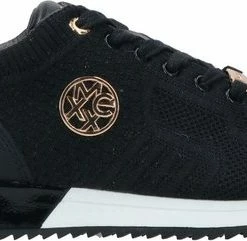 Mexx Dames Sneaker Gitte Glitter Zwart -Dames-schoenen Winkel 550x241 1