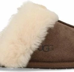 UGG Scufette II Dames Sloffen - Espresso - Maat 38 -Dames-schoenen Winkel 550x241