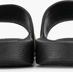 Adidas Slippers - Maat 40.5 - Unisex - Zwart/geel -Dames-schoenen Winkel 550x242 1