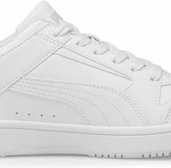 PUMA Rebound Joy Low Unisex Sneakers - White/GrayViolet - Maat 44 -Dames-schoenen Winkel 550x243 14