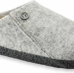 Birkenstock Sloffen - Maat 41 - Unisex - Lichtgrijs -Dames-schoenen Winkel 550x243 7