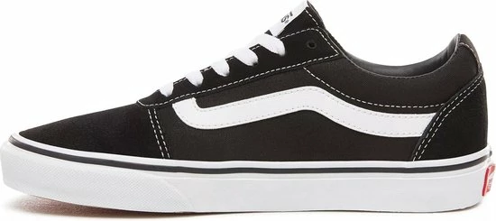 Vans Ward Suede/Canvas Dames Sneakers - Black/White - Maat 37 6 Vans Ward Suede/Canvas Dames Sneakers - Black/White - Maat 37 - Afbeelding 4